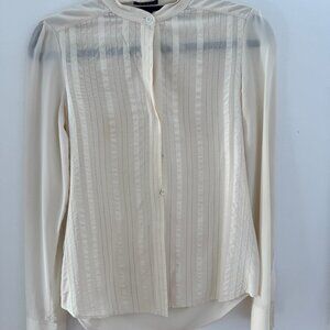Theory silk blouse